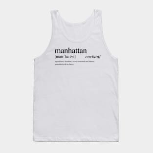 The Manhattan Cocktail Tank Top